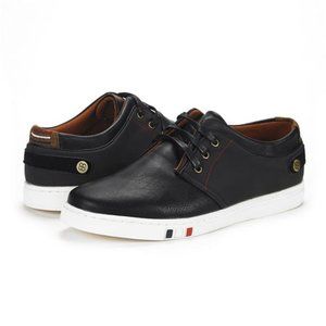Mens Casual Shoes Lace Up Waking Shoes Fashion Sneakers (Brand New)